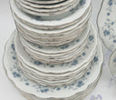 Johann Haviland Johann Haviland Blue Garland china set for 8 Bavarian vintage plates teacup and saucer wedding gift housewarming gift anniversary gift - China Set ClassyTea