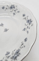 Johann Haviland Johann Haviland Blue Garland Set for 4 Coupe Soup and Fruit Bowls, Bavaria Backstamp, Vintage Fine China Serving Set, Floral Elegance - Fruit/Dessert Bowl ClassyTea