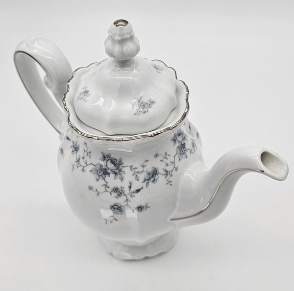 Johann Haviland Johann Haviland Blue Garland Completer Set, Bavaria Backstamp, Vintage Fine China Serving Set, Floral Elegance Thanksgiving China Set - Tea Set ClassyTea