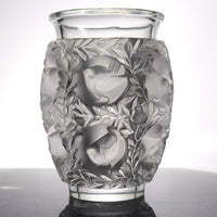 Lalique Lalique Bagatelle Vase Vintage Crystal Frosted Glass Sculpture Unique Gifts for Her French Country Decor Vintage Glassware Bird Sculpture - Crystal Vase ClassyTea