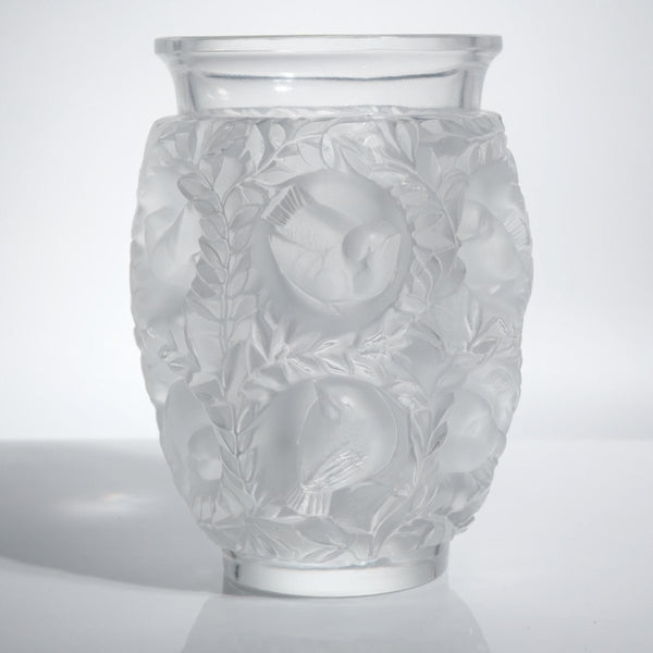 Lalique Lalique Bagatelle Vase Vintage Crystal Frosted Glass Sculpture Unique Gifts for Her French Country Decor Vintage Glassware Bird Sculpture - Crystal Vase ClassyTea