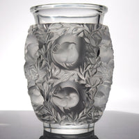 Lalique Lalique Bagatelle Vase Vintage Crystal Frosted Glass Sculpture Unique Gifts for Her French Country Decor Vintage Glassware Bird Sculpture - Crystal Vase ClassyTea