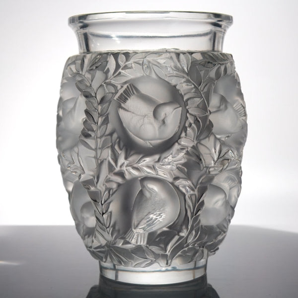 Lalique Lalique Bagatelle Vase Vintage Crystal Frosted Glass Sculpture Unique Gifts for Her French Country Decor Vintage Glassware Bird Sculpture - Crystal Vase ClassyTea