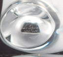Lalique Lalique Sylvie Vase with Flower Frog Bird Vase Vintage Crystal Frosted Glass Sculpture Unique Gift for Her Vintage Bird Crystal Statuette - Crystal Vase ClassyTea