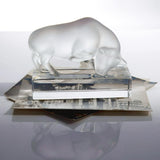 Lalique Lalique Crystal Bull Paperweight - Sculpture ClassyTea