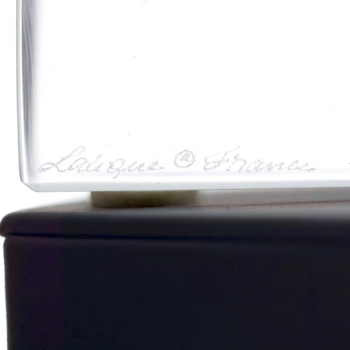 Lalique (3.5") Bull Paperweight | Vintage Crystal