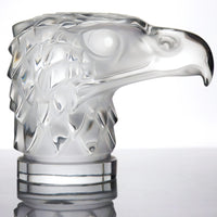 Lalique "Tête d'Aigle (Eagle Head)" Crystal Eagle Paperweight