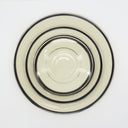 Lenox Lenox Black Royale (Service for 4) | Cosmopolitan Luxury Dinnerware Cosmopolitan, Black Band, Platinum Rings, Vintage Fine China Set - China Set ClassyTea
