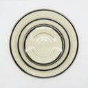 Lenox Lenox Black Royale (Service for 6) | Cosmopolitan Luxury Dinnerware Cosmopolitan, Black Band, Platinum Rings, Vintage Fine China Set - China Set ClassyTea