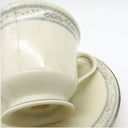 Lenox Lenox Charleston China Set for 8 (40 Piece) | Dinnerware Set Floral Elements Geometric, Cream Rose Peonies Platinum Trim, Thanksgiving Set - China Set ClassyTea