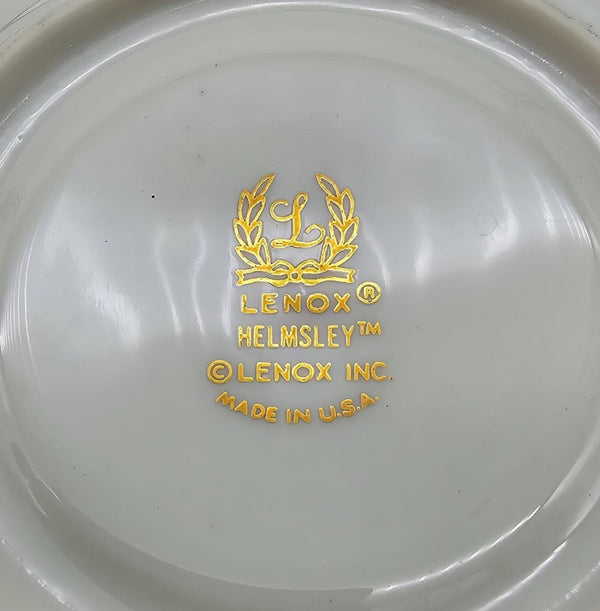Lenox Lenox Helmsley | Service for 2 | Fine China Set | Floral Elements and Gold Trim | Luxury Gift | 10 Piece Dinnerware set | Thanksgiving - China Set ClassyTea