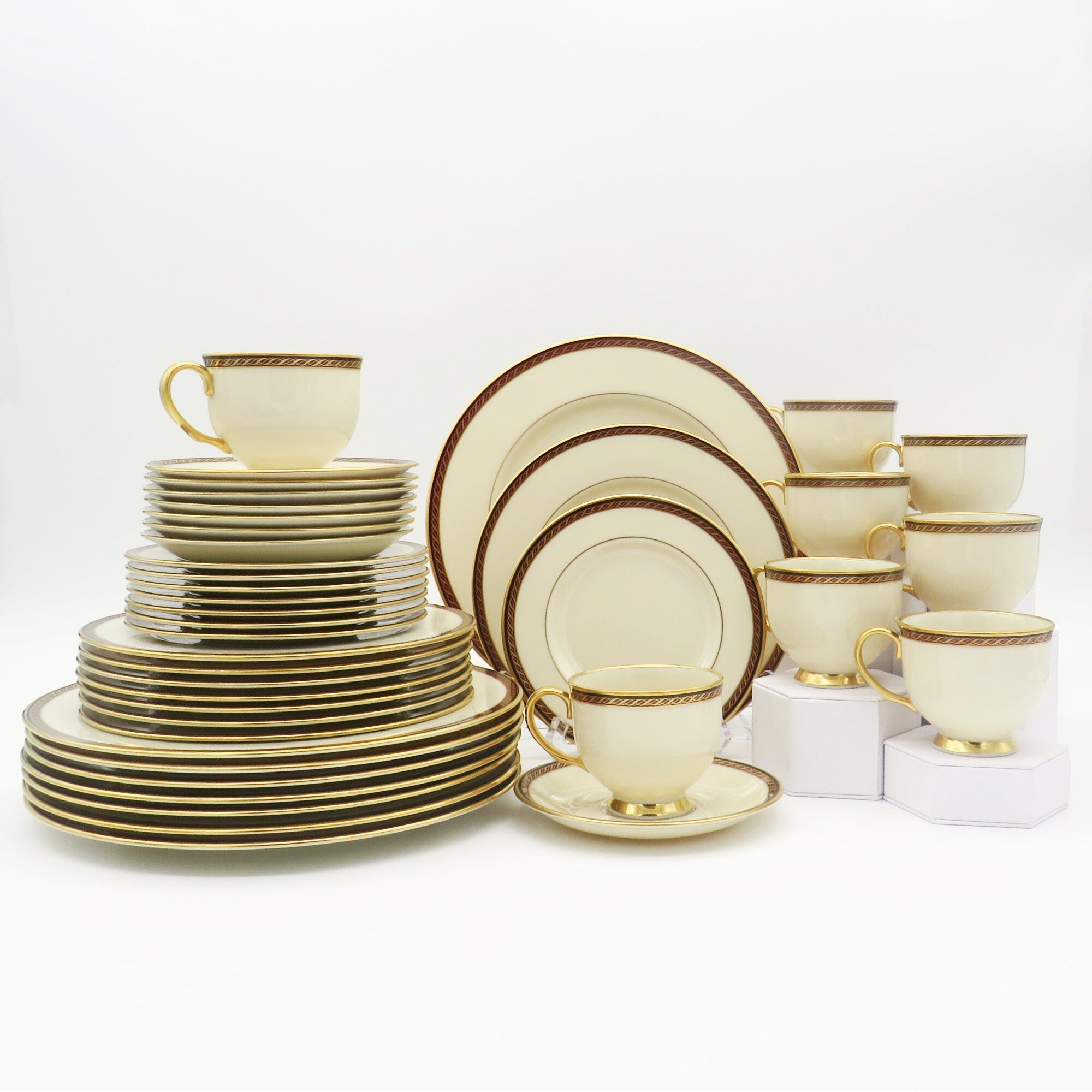 Lenox Lenox Monroe China Set For 8 | Bone China - China Set ClassyTea