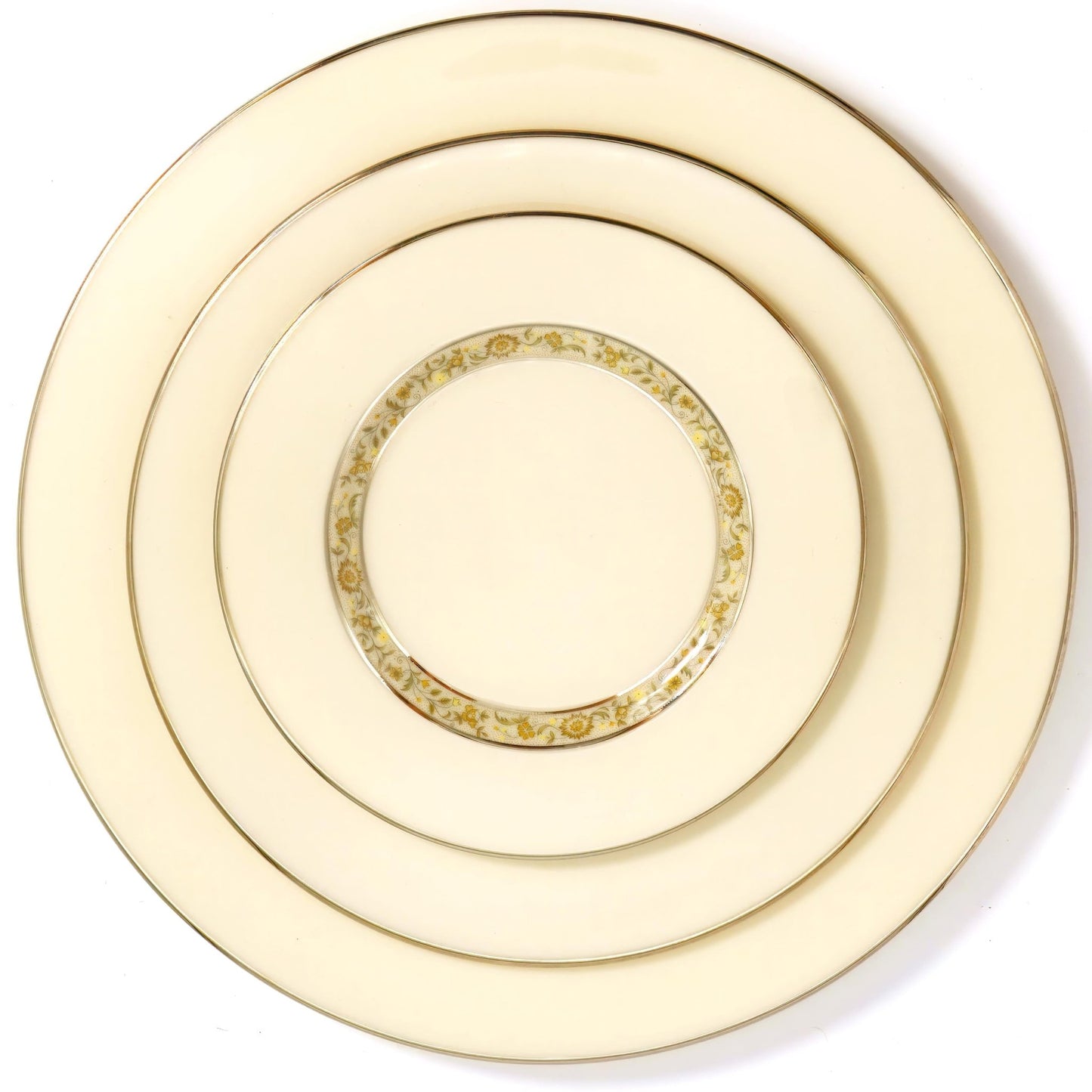 Lenox Lenox Springdale China Set for 4 (12 Total Pieces) | Dinner, Salad/Dessert, & Side Plates wedding gift anniversary gift for daughter wedding - China Set ClassyTea
