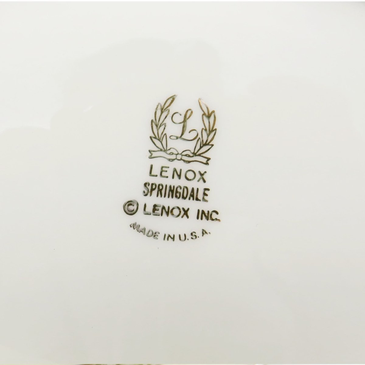 Lenox Lenox Springdale Vintage dinnerware set 40 piece platinum trim wedding gift anniversary gift for daughter wedding gift cream made in USA - China Set ClassyTea