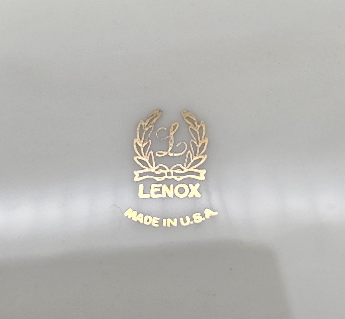 Lenox Lenox Weatherly 12" Chop Plate (Round Platter) - Vintage Fine China Swirled Cream with Platinum Trim, Thanksgiving Dinnerware, Discontinued - Circular Serving Platter ClassyTea