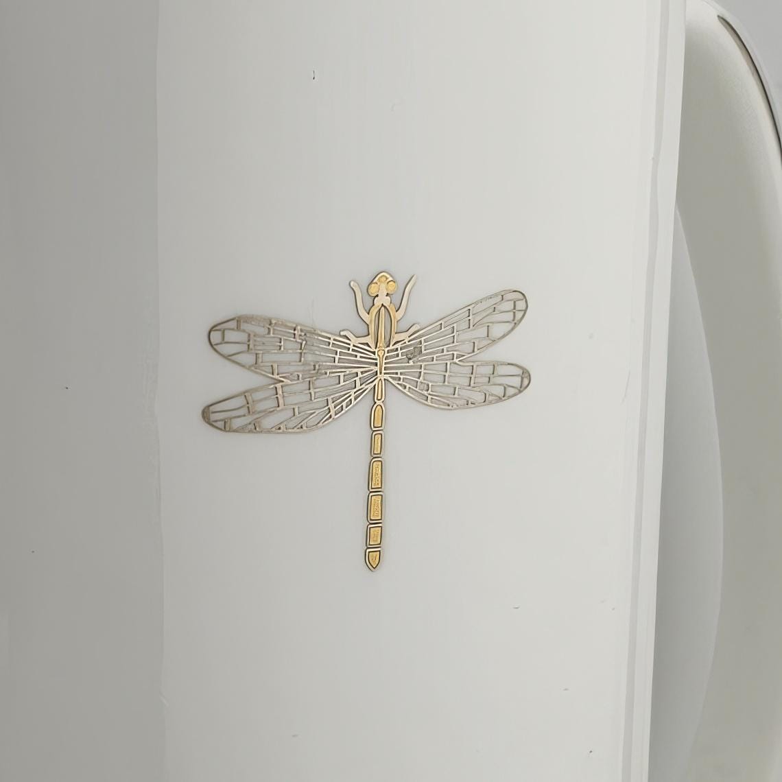 Lenox Lenox Kate Spade June Lane Coffee Pot – Fine Bone China with Platinum Trim, Dragonfly Motif, 48 oz Capacity, Elegant Tableware, Wedding Gift - Coffee Pot ClassyTea