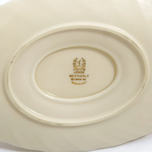 Lenox Lenox "Weatherly" Gravy Boat w/ Underplate - Gravy Boat ClassyTea