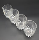 Lenox Lenox Debut Old Fashioned Double Cocktail Glasses Unique Bourbon Gifts Vintage Midcentury Brandy Scotch Cognac Whiskey Lover Set of 4 - Old Fashioned/Tumbler ClassyTea