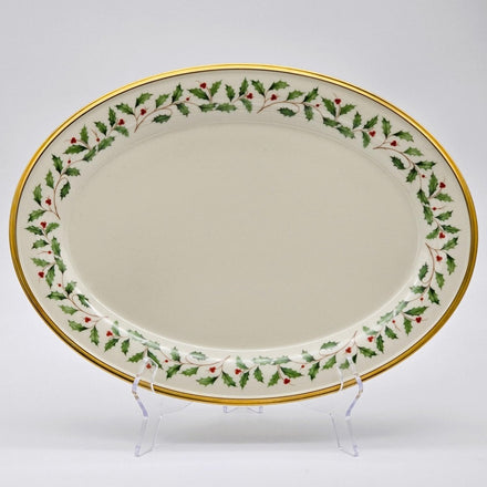 Lenox “Holiday” Oval Serving Platter