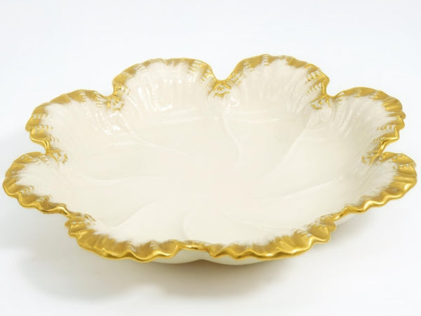 Lenox 1960s Lenox Vintage Oyster Plate Bone China Coastal Tableware Beach House Decor Ceramic Wall Hanging Art for Gift Fruit Bowl Center Piece - Oyster Plate ClassyTea