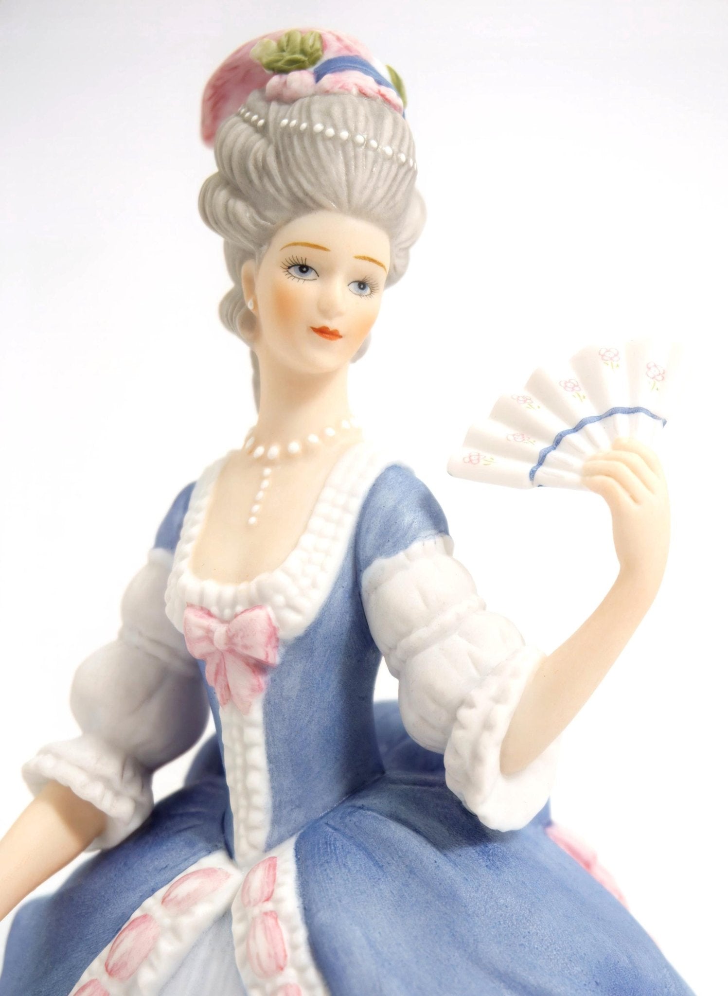 Lenox Lenox "Governor's Garden Party" 1985 Porcelain Figurine | Rococo Art | Handcrafted Lenox Collectible | Elegant Antique & Victorian Decor b - Porcelain Figurine ClassyTea