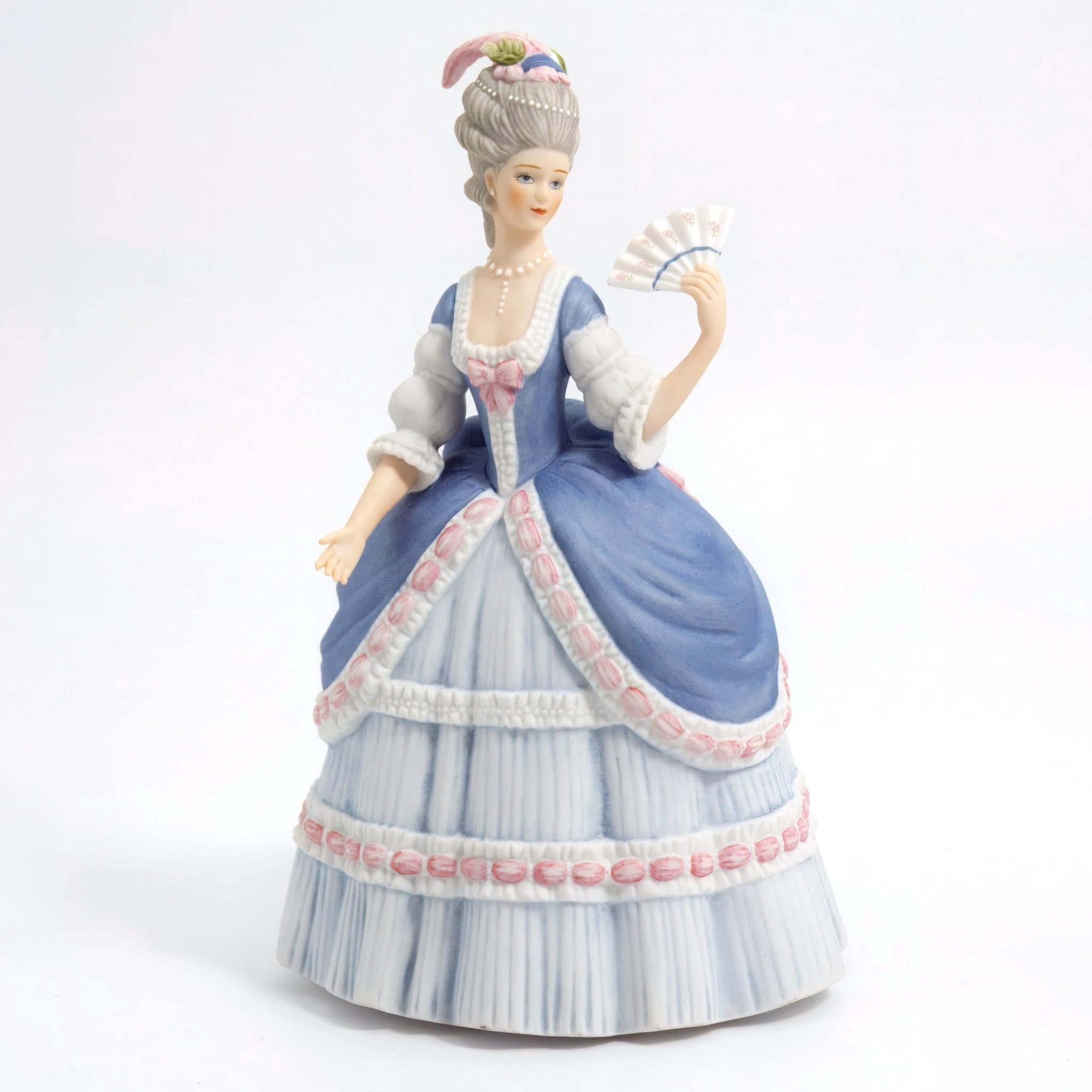 Lenox Lenox "Governor's Garden Party" 1985 Porcelain Figurine | Rococo Art | Handcrafted Lenox Collectible | Elegant Antique & Victorian Decor b - Porcelain Figurine ClassyTea