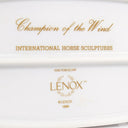 Lenox Lenox Champion of the Wind Horse Statue Sculpture Figurine Porcelain Antique Gift for Horse Lover Unique Shelf Decor Curio Cabinet USA - Porcelain Sculpture ClassyTea