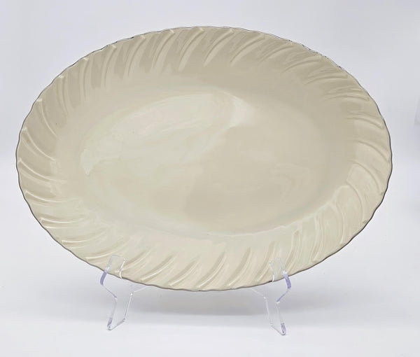 Lenox Lenox "Weatherly" 16" Oval Serving Platter - Serving Platter ClassyTea