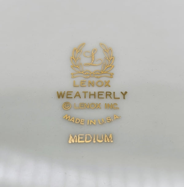 Lenox Lenox "Weatherly" 16" Oval Serving Platter - Serving Platter ClassyTea