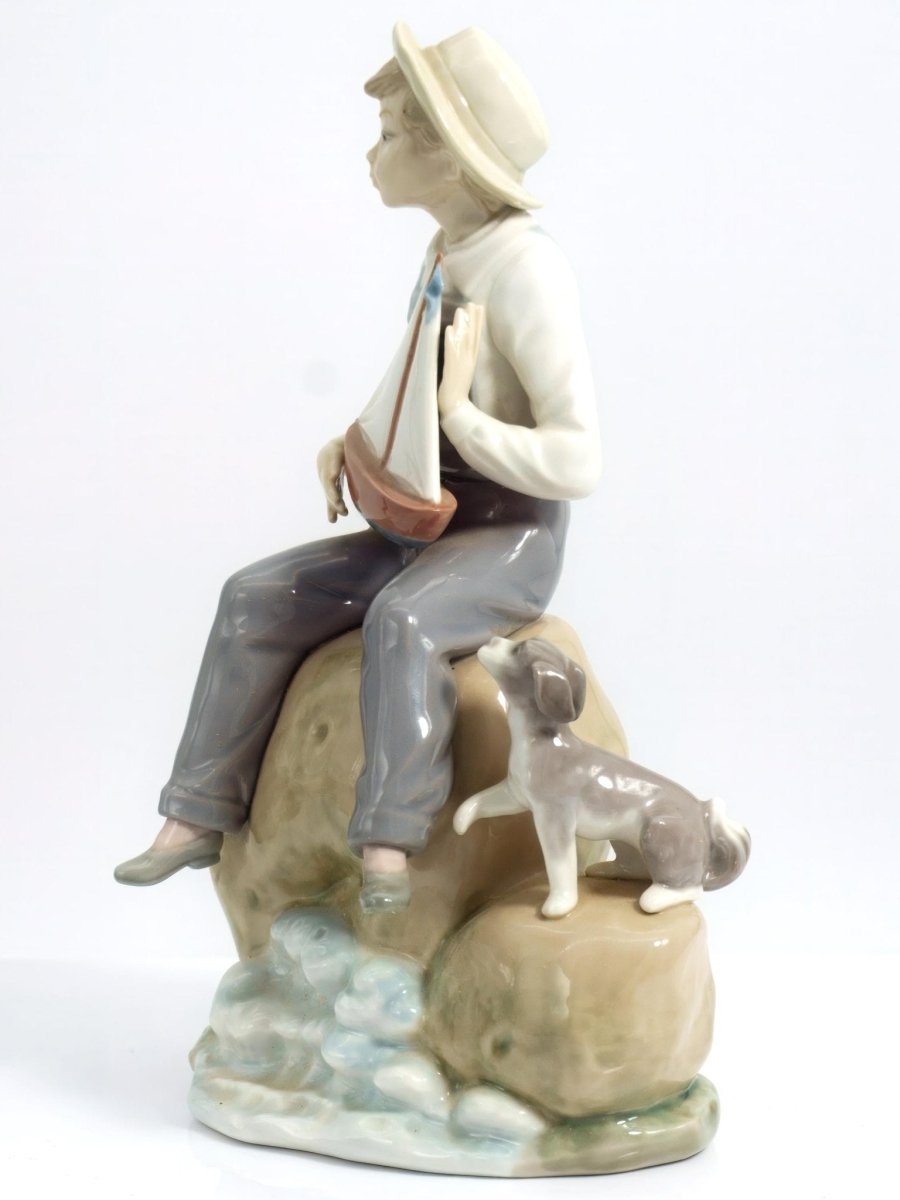 Lladro Lladro Sea Fever 5661 | Porcelain Figurine Gift for Baby Shower Figurine Gift for Coastal Nursery Decor Gift for Grandson Gift for Granddad - Porcelain Figurine ClassyTea