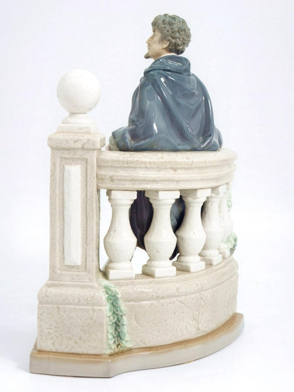 Lladro Lladro The Poet Sculpture Statue Figurine| Shakespeare Gifts Porcelain Antique | Made in Spain| Curio Cabinet | Becquer Unique Shelf Decor - Porcelain Figurine ClassyTea