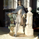 Lladro Lladro The Poet Sculpture Statue Figurine| Shakespeare Gifts Porcelain Antique | Made in Spain| Curio Cabinet | Becquer Unique Shelf Decor - Porcelain Figurine ClassyTea
