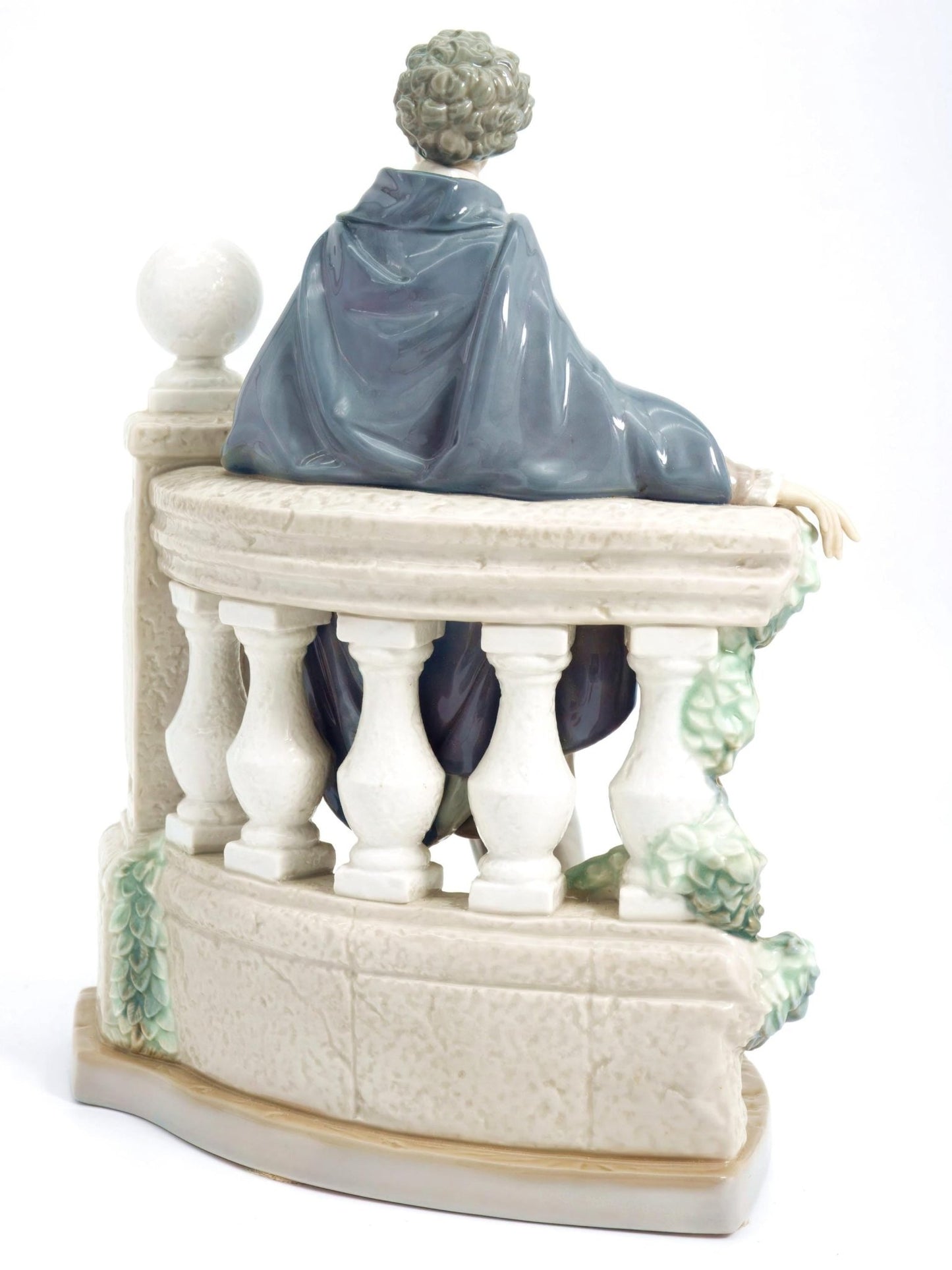 Lladro Lladro The Poet Sculpture Statue Figurine| Shakespeare Gifts Porcelain Antique | Made in Spain| Curio Cabinet | Becquer Unique Shelf Decor - Porcelain Figurine ClassyTea