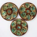 Marius Giuge Antique Oyster Plate For Beach House Decor | French Country Decor Lake House Vintage Oyster Plate Seafood Platter For Coastal Decor Majolica - Oyster Plate ClassyTea