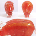 Murano Venetian Murano Glass Art Boar (8") - Sculpture ClassyTea