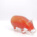 Murano Venetian Murano Glass Art Boar (8") - Sculpture ClassyTea