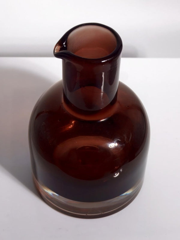 Nanny Still Cranberry Red Scandi Glass Decanter Coastal Midcentury Barware Crystal Swedish Glassware Bourbon Gift Scandinavian Whiskey Lover Gift Brunch - Glass Decanter ClassyTea