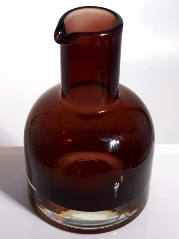 Nanny Still Cranberry Red Scandi Glass Decanter Coastal Midcentury Barware Crystal Swedish Glassware Bourbon Gift Scandinavian Whiskey Lover Gift Brunch - Glass Decanter ClassyTea