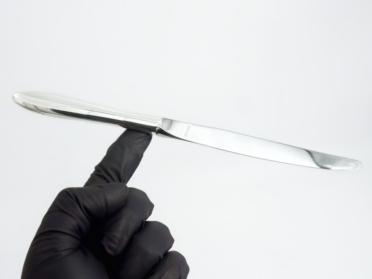 Nobility Plate Vintage Quadruple Silver Plated Flatware Set 64 Piece Nobility Reverie Silverware Set for 12 25th Anniversary Gift for Wedding Silverware - Silverplated Flatware Set ClassyTea