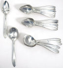 Nobility Plate Vintage Quadruple Silver Plated Flatware Set 64 Piece Nobility Reverie Silverware Set for 12 25th Anniversary Gift for Wedding Silverware - Silverplated Flatware Set ClassyTea