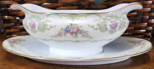 Noritake China Set For 10 Guests | Noritake Glendola (79 - piece) | Perfect for Grandmother or Daughter in Law Gift | Christmas Dinner Plates Set - China Set ClassyTea