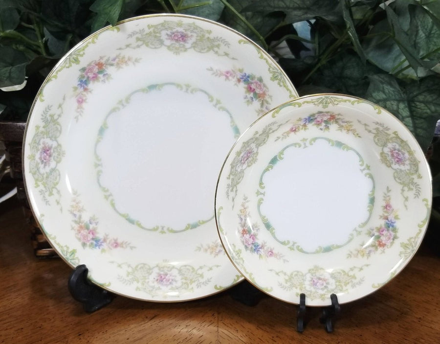 Noritake China Set For 10 Guests | Noritake Glendola (79 - piece) | Perfect for Grandmother or Daughter in Law Gift | Christmas Dinner Plates Set - China Set ClassyTea