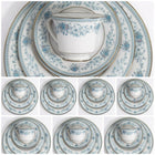 Noritake “Blue Hill” China Set for 8