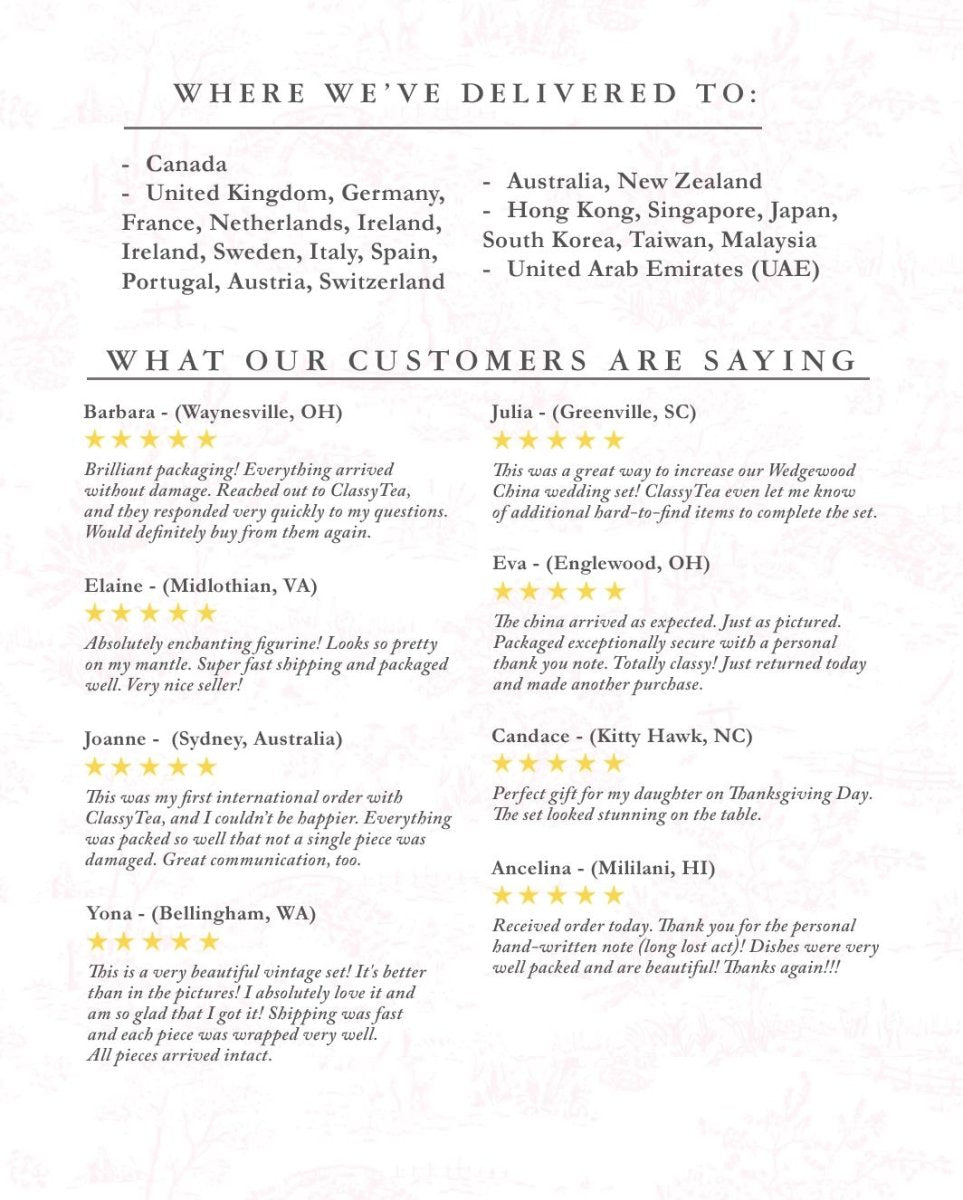 Noritake Noritake Cumberland China Set for 4, 20 Piece China Set White Flowers On White Platinum Trim Japanese Dinnerware, Vintage China 1960s - China Set ClassyTea