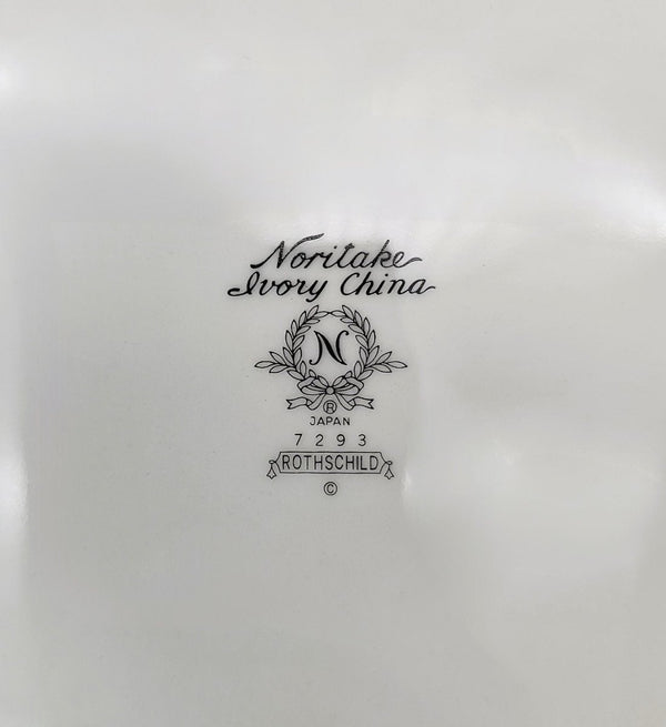 Noritake Noritake Rothschild 20 - Piece Dinnerware Set, Service for 4, Vintage Fine China, Discontinued Pattern, Wedding Gift Luxury China - China Set ClassyTea