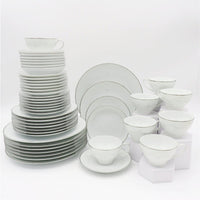 Noritake “Whitebrook” China Set for 8