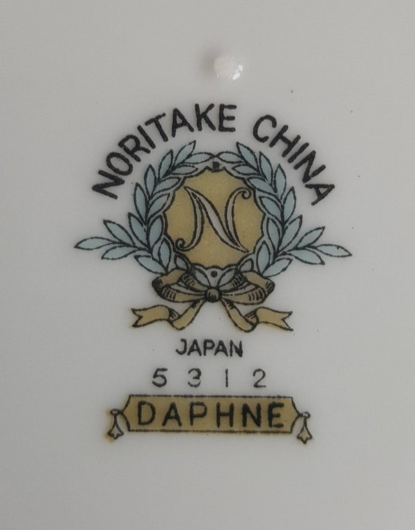 Noritake Set for 8 Noritake Daphne 53 Piece | Complete Dinnerware Set 6 Piece Setting | Hostess Set | Wedding Gift Estate Dinnerware, Thanksgiving - China Set ClassyTea