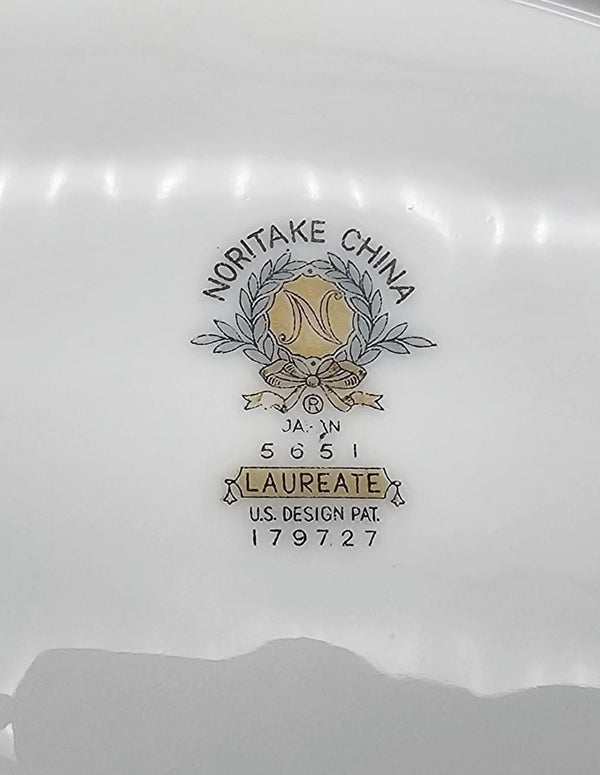Noritake Noritake Laureate Oval Serving Platters Set of 3 – 12, 14 , and 16 Inches, Elegant Formal Dining, Discontinued, Thanksgiving Dinnerware - Oval Serving Platter ClassyTea