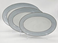 Noritake “Laureate” Oval Serving Platter Set of 3