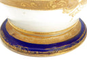 Noritake Antique Noritake Gilded Cobalt Vase Blue and Gold Vase Gold Porcelain Vase Art Nouveau Art Deco Vase Antique Japanese Vase Nippon Porcelain - Porcelain Vase ClassyTea